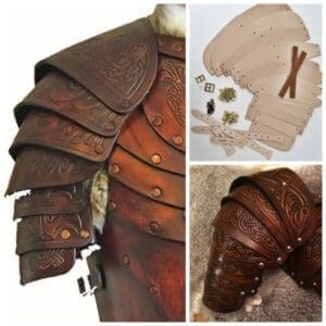 Sigrun Leather Vambraces Kit 